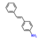 InChI=1/C14H13N/c15-14-10-8-13(9-11-14)7-6-12-4-2-1-3-5-12/h1-11H,15H2/b7-6+