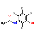 InChI=1/C8H9NO2/c1-6(10)9-7-3-2-4-8(11)5-7/h2-5,11H,1H3,(H,9,10)/i2D,3D,4D,5D