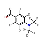 InChI=1/C9H11NO/c1-10(2)9-5-3-8(7-11)4-6-9/h3-7H,1-2H3/i1D3,2D3,3D,4D,5D,6D,7D