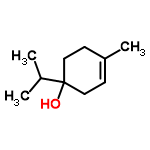 InChI=1/C10H18O/c1-8(2)10(11)6-4-9(3)5-7-10/h4,8,11H,5-7H2,1-3H3