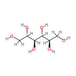 InChI=1/C6H14O6/c7-1-3(9)5(11)6(12)4(10)2-8/h3-12H,1-2H2/t3-,4+,5-,6+