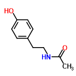 InChI=1/C10H13NO2/c1-8(12)11-7-6-9-2-4-10(13)5-3-9/h2-5,13H,6-7H2,1H3,(H,11,12)