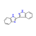 InChI=1/C14H10N4/c1-2-6-10-9(5-1)13(18-17-10)14-15-11-7-3-4-8-12(11)16-14/h1-8H,(H,15,16)(H,17,18)