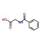 InChI=1/C9H9NO3/c11-8(12)6-10-9(13)7-4-2-1-3-5-7/h1-5H,6H2,(H,10,13)(H,11,12)/i8+2