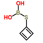 InChI=1/C4H5BO2S/c6-5(7)8-4-2-1-3-4/h1-3,6-7H