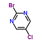 InChI=1/C4H2BrClN2/c5-4-7-1-3(6)2-8-4/h1-2H