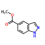 InChI=1/C9H8N2O2/c1-13-9(12)6-2-3-8-7(4-6)5-10-11-8/h2-5H,1H3,(H,10,11)