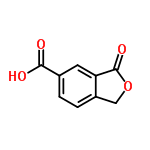 InChI=1/C9H6O4/c10-8(11)5-1-2-6-4-13-9(12)7(6)3-5/h1-3H,4H2,(H,10,11)