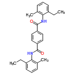 InChI=1/C26H28N2O2/c1-5-19-11-7-9-17(3)23(19)27-25(29)21-13-15-22(16-14-21)26(30)28-24-18(4)10-8-12-20(24)6-2/h7-16H,5-6H2,1-4H3,(H,27,29)(H,28,30)