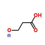 InChI=1/C3H5O3/c4-2-1-3(5)6/h1-2H2,(H,5,6)