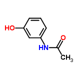 InChI=1/C8H9NO2/c1-6(10)9-7-3-2-4-8(11)5-7/h2-5,11H,1H3,(H,9,10)