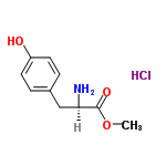 InChI=1/C10H13NO3.ClH/c1-14-10(13)9(11)6-7-2-4-8(12)5-3-7;/h2-5,9,12H,6,11H2,1H3;1H/t9-;/m1./s1