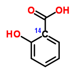 InChI=1/C7H6O3/c8-6-4-2-1-3-5(6)7(9)10/h1-4,8H,(H,9,10)/i5+2