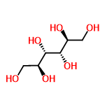 InChI=1/C6H14O6/c7-1-3(9)5(11)6(12)4(10)2-8/h3-12H,1-2H2/t3-,4-,5-,6-/m0/s1