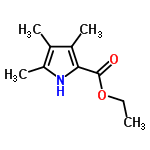 InChI=1/C10H15NO2/c1-5-13-10(12)9-7(3)6(2)8(4)11-9/h11H,5H2,1-4H3