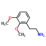 InChI=1/C10H15NO2/c1-12-9-5-3-4-8(6-7-11)10(9)13-2/h3-5H,6-7,11H2,1-2H3