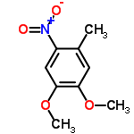 InChI=1/C9H11NO4/c1-6-4-8(13-2)9(14-3)5-7(6)10(11)12/h4-5H,1-3H3