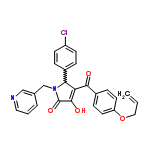 InChI=1/C26H21ClN2O4/c1-2-14-33-21-11-7-19(8-12-21)24(30)22-23(18-5-9-20(27)10-6-18)29(26(32)25(22)31)16-17-4-3-13-28-15-17/h2-13,15,23,31H,1,14,16H2