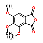 InChI=1/C11H10O6/c1-14-6-4-5-7(11(13)17-10(5)12)9(16-3)8(6)15-2/h4H,1-3H3