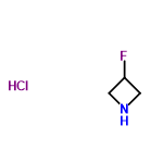 InChI=1/C3H6FN.ClH/c4-3-1-5-2-3;/h3,5H,1-2H2;1H/i4-1;