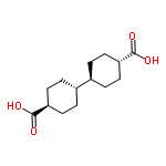 InChI=1/C14H22O4/c15-13(16)11-5-1-9(2-6-11)10-3-7-12(8-4-10)14(17)18/h9-12H,1-8H2,(H,15,16)(H,17,18)/t9-,10-,11-,12-