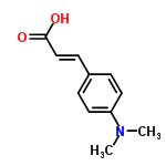 InChI=1/C11H13NO2/c1-12(2)10-6-3-9(4-7-10)5-8-11(13)14/h3-8H,1-2H3,(H,13,14)/b8-5+