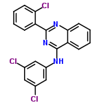 InChI=1/C20H12Cl3N3/c21-12-9-13(22)11-14(10-12)24-20-16-6-2-4-8-18(16)25-19(26-20)15-5-1-3-7-17(15)23/h1-11H,(H,24,25,26)