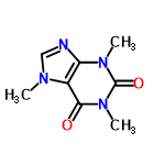 InChI=1/C8H10N4O2/c1-10-4-9-6-5(10)7(13)12(3)8(14)11(6)2/h4H,1-3H3/i8+1,11+1,12+1