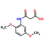 InChI=1/C11H13NO5/c1-16-7-3-4-9(17-2)8(5-7)12-10(13)6-11(14)15/h3-5H,6H2,1-2H3,(H,12,13)(H,14,15)