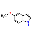 InChI=1/C9H9NO/c1-11-8-2-3-9-7(6-8)4-5-10-9/h2-6,10H,1H3