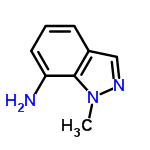 InChI=1/C8H9N3/c1-11-8-6(5-10-11)3-2-4-7(8)9/h2-5H,9H2,1H3