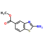 InChI=1/C9H8N2O2S/c1-13-8(12)5-2-3-7-6(4-5)11-9(10)14-7/h2-4H,1H3,(H2,10,11)