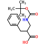 InChI=1/C15H21NO4/c1-15(2,3)20-14(19)16-10-12(13(17)18)9-11-7-5-4-6-8-11/h4-8,12H,9-10H2,1-3H3,(H,16,19)(H,17,18)