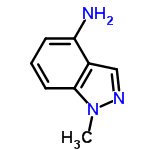 InChI=1/C8H9N3/c1-11-8-4-2-3-7(9)6(8)5-10-11/h2-5H,9H2,1H3