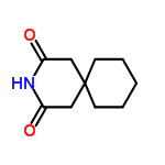 InChI=1/C10H15NO2/c12-8-6-10(7-9(13)11-8)4-2-1-3-5-10/h1-7H2,(H,11,12,13)