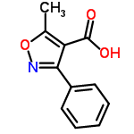 InChI=1/C11H9NO3/c1-7-9(11(13)14)10(12-15-7)8-5-3-2-4-6-8/h2-6H,1H3,(H,13,14)