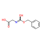 InChI=1/C10H11NO4/c12-9(13)6-11-10(14)15-7-8-4-2-1-3-5-8/h1-5H,6-7H2,(H,11,14)(H,12,13)