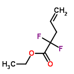 InChI=1/C7H10F2O2/c1-3-5-7(8,9)6(10)11-4-2/h3H,1,4-5H2,2H3