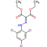 InChI=1/C13H13Cl3N2O4/c1-3-21-12(19)11(13(20)22-4-2)18-17-10-8(15)5-7(14)6-9(10)16/h5-6,17H,3-4H2,1-2H3