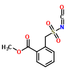 InChI=1/C10H9NO5S/c1-16-10(13)9-5-3-2-4-8(9)6-17(14,15)11-7-12/h2-5H,6H2,1H3