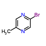 InChI=1/C5H5BrN2/c1-4-2-8-5(6)3-7-4/h2-3H,1H3