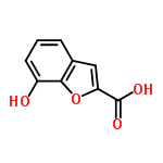 InChI=1/C9H6O4/c10-6-3-1-2-5-4-7(9(11)12)13-8(5)6/h1-4,10H,(H,11,12)