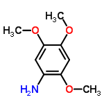 InChI=1/C9H13NO3/c1-11-7-5-9(13-3)8(12-2)4-6(7)10/h4-5H,10H2,1-3H3