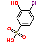 InChI=1/C6H5ClO4S/c7-5-2-1-4(3-6(5)8)12(9,10)11/h1-3,8H,(H,9,10,11)