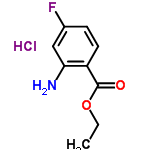 InChI=1/C9H10FNO2.ClH/c1-2-13-9(12)7-4-3-6(10)5-8(7)11;/h3-5H,2,11H2,1H3;1H