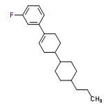 InChI=1/C21H29F/c1-2-4-16-7-9-17(10-8-16)18-11-13-19(14-12-18)20-5-3-6-21(22)15-20/h3,5-6,13,15-18H,2,4,7-12,14H2,1H3