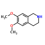 InChI=1/C11H15NO2/c1-13-10-5-8-3-4-12-7-9(8)6-11(10)14-2/h5-6,12H,3-4,7H2,1-2H3