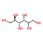 InChI=1/C6H14O6/c7-1-3(9)5(11)6(12)4(10)2-8/h3-12H,1-2H2/t3-,4?,5-,6-/m1/s1