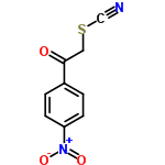 InChI=1/C9H6N2O3S/c10-6-15-5-9(12)7-1-3-8(4-2-7)11(13)14/h1-4H,5H2