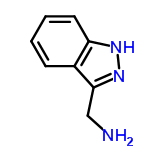 InChI=1/C8H9N3/c9-5-8-6-3-1-2-4-7(6)10-11-8/h1-4H,5,9H2,(H,10,11)